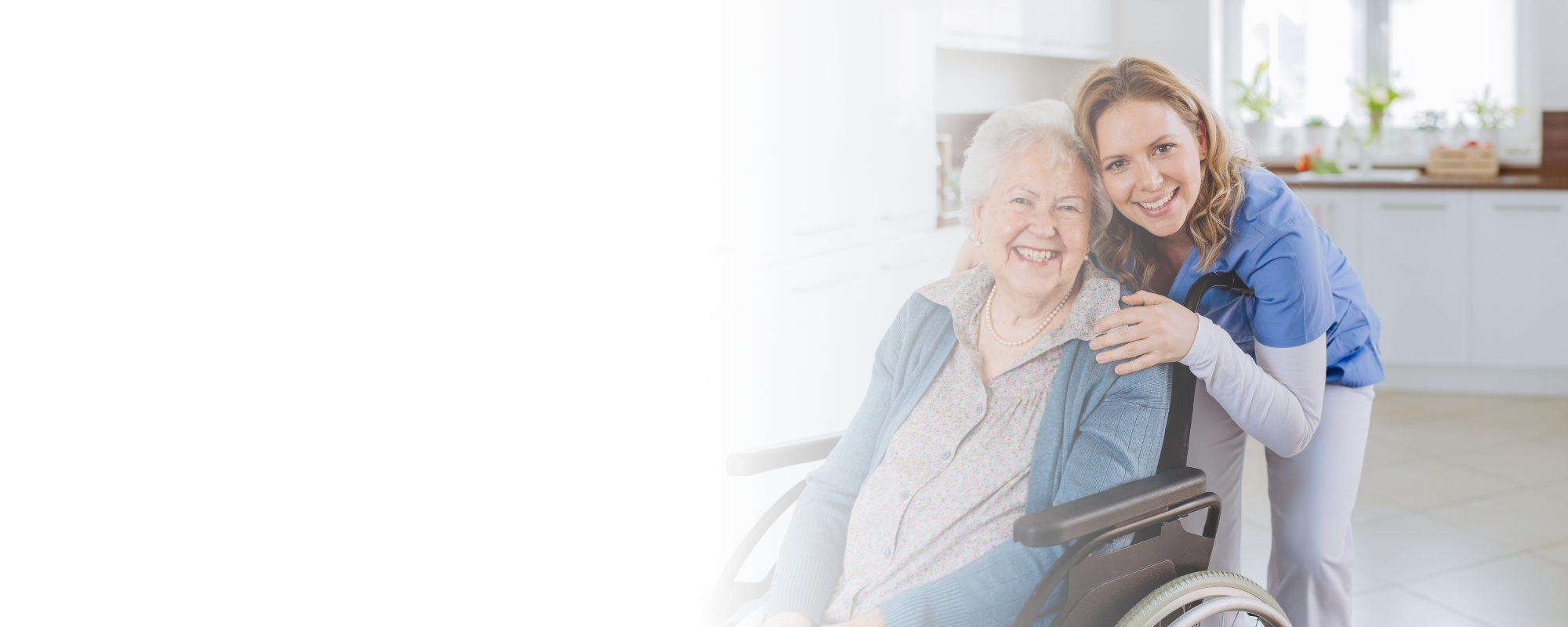 Caregiver with a senior Caregiver enjoying a home care career with Choice Care at Home